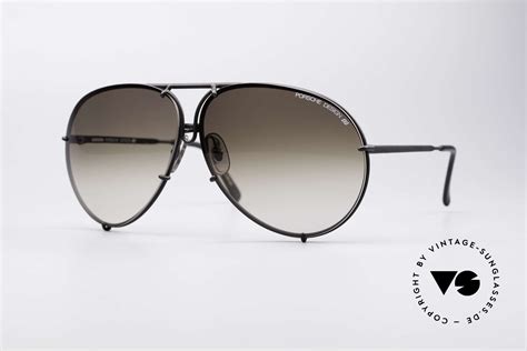 Sunglasses Porsche 5621 Large 80's Aviator Shades | Vintage Sunglasses