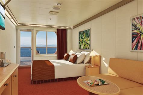 Carnival Splendor Cabin 7442 - Category 8M - Aft-View Extended Balcony Stateroom 7442 on iCruise.com