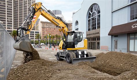 Liebherr’s compact wheeled excavator prototype focuses on flexibility