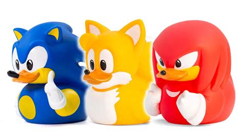 "Sonic The Hedgehog" Rubber Ducks From Tubbz!