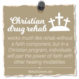 Christian Alcohol and Drug Rehab Centers