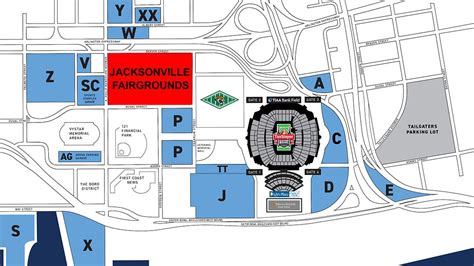 79th Annual TaxSlayer Gator Bowl Parking