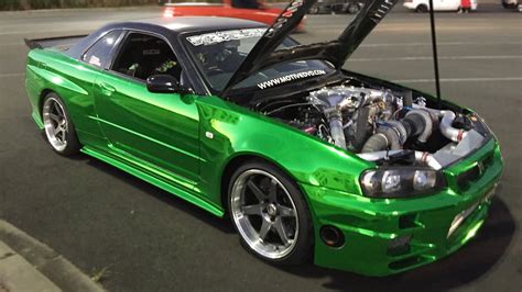 1200HP R34 Skyline GT-R | DragTimes.com Drag Racing, Fast Cars, Muscle Cars Blog