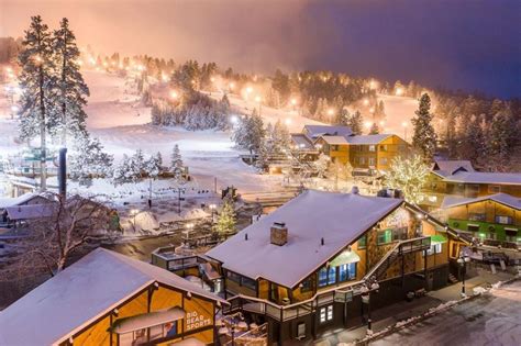 Night Skiing In Big Bear Is The Magical Winter Escape We Need Right Now