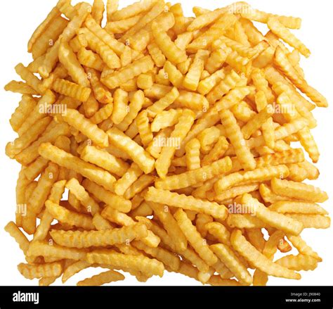 Crinkle Cut Fries Stock Photo - Alamy