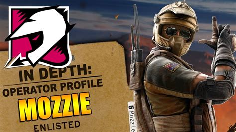 Rainbow Six Siege - In Depth: HOW TO USE MOZZIE - Operator Profile - YouTube