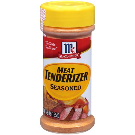 McCormick Seasoned Meat Tenderizer, 5.5 oz - Walmart.com