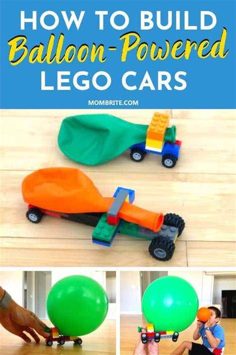 How to Build Balloon-Powered LEGO Cars | Mombrite