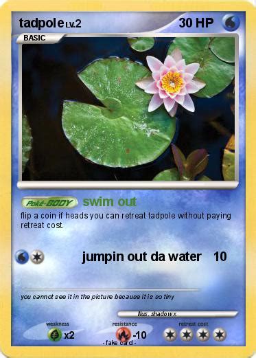 Pokémon tadpole 13 13 - swim out - My Pokemon Card