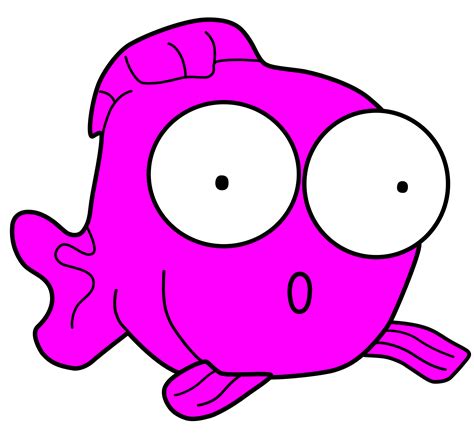 Pink Cartoon Fish - ClipArt Best