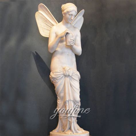 Famous art psyche by bertel thorvaldsen angel wings sculpture marble ...