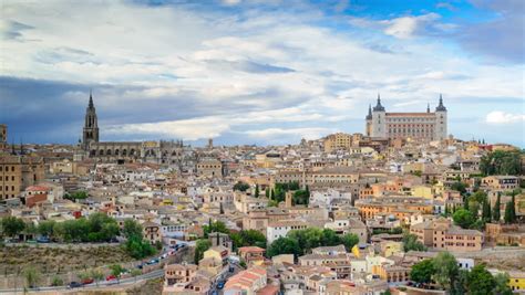 Toledo, Spain Old City Skyline. Stock Footage Video 8773564 | Shutterstock