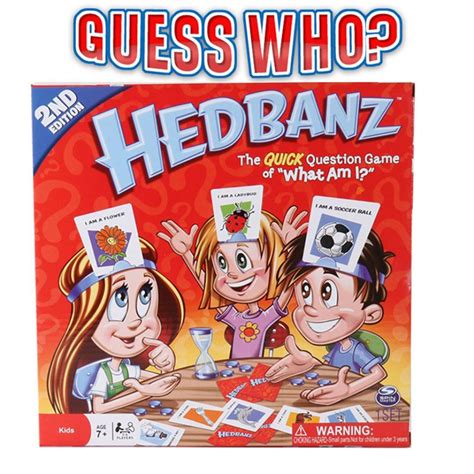 Hedbanz Second Edition with Brand New Cards for Kids Board Game on Storenvy