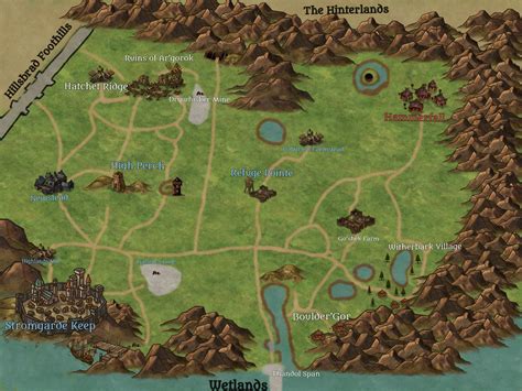 Thought these maps were cool, so I tried my hand at making a post-war map of the Arathi ...