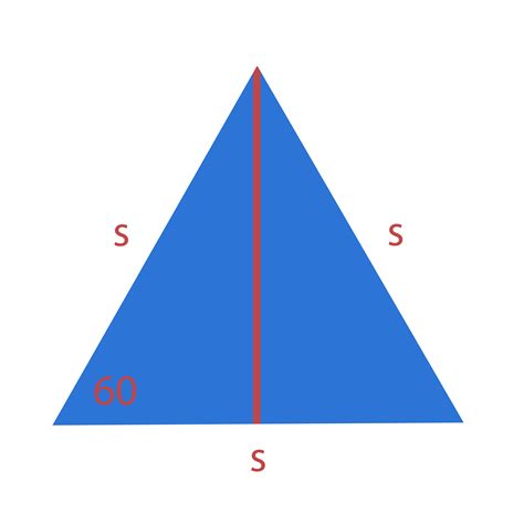 How to find the height of an equilateral triangle - GRE Math