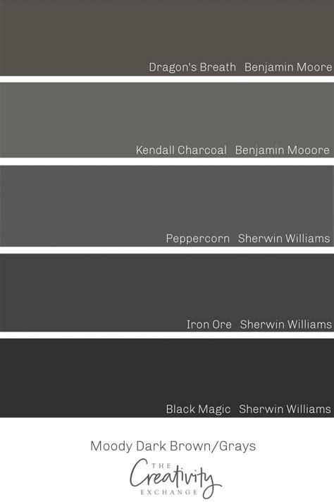 Sherwin Williams Dark Brown Paint Colors - Paint Colors