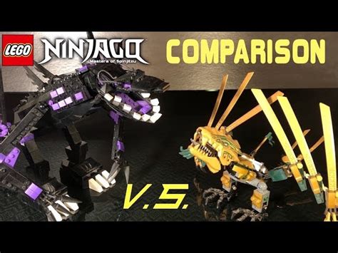 Ninjago Golden Dragon Vs Overlord