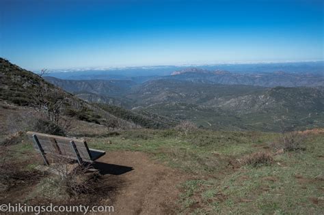 Cuyamaca Peak (Cuyamaca Rancho State Park) - Hiking San Diego County