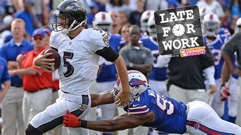 Late For Work 9/9: 43 Experts Make Bills vs. Ravens Predictions