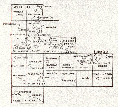 Map Of Will County Il - Maping Resources