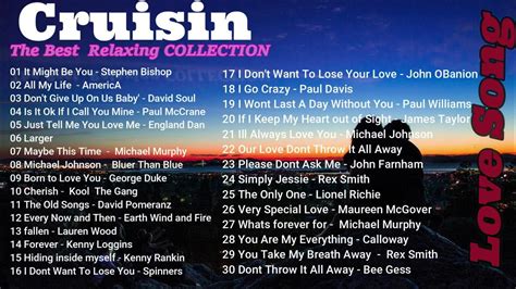 Cruisin Beautiful Relaxing Romantic💝 Love Song Collection || HD - YouTube