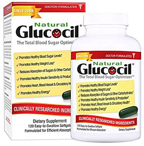 Neuliven Health Natural Glucocil Total Blood Sugar Optimizer, 120 Softgels - Kroger