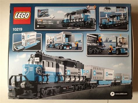 Lego 10219 Maersk Line Train 2010 Version MISB Free Shipping | eBay