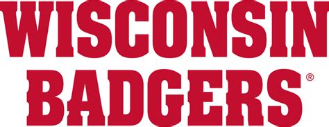 Wisconsin Badgers Logo - Wordmark Logo - NCAA Division I (u-z) (NCAA u ...