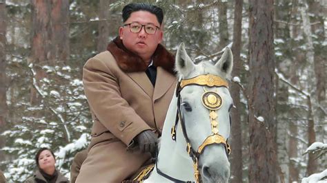 Kim Jong-un horse photos: Message behind bizarre new pictures | Daily ...