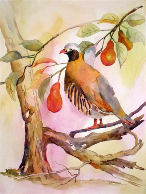 Texas Artists Capture Color: Partridge in a Pear Tree