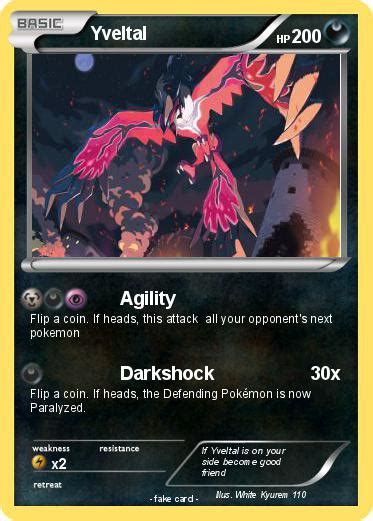 Pokémon Yveltal 1027 1027 - Agility - My Pokemon Card