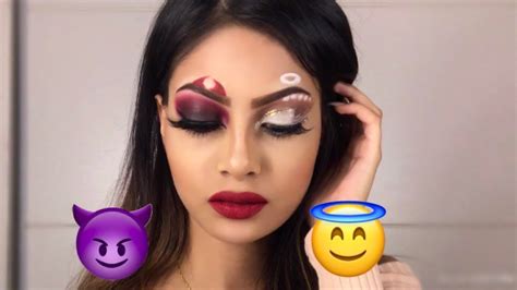 Devil And Angel Makeup Look | Saubhaya Makeup