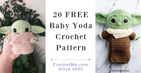 20 Unique Baby Yoda Crochet Pattern Free - Crochet Me