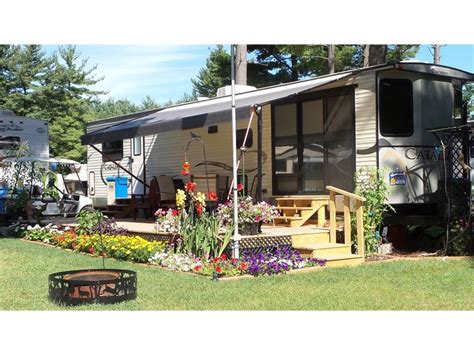 seasonal campsites - Google Search | Seasonal campsite, Seasonal camping, Camper decor