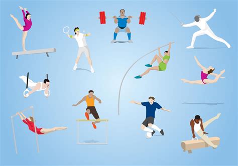 Olympic Sports Vector - Download Free Vector Art, Stock Graphics & Images