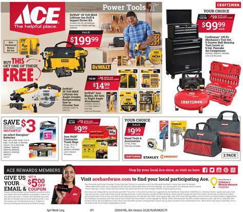 Ace Hardware Current weekly ad 04/01 - 04/28/2020 [4] - frequent-ads.com