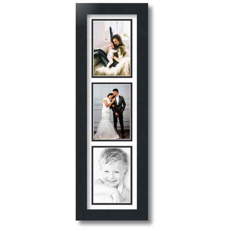 ArtToFrames Collage Photo Picture Frame with 3 - 4x6 Openings, Framed ...