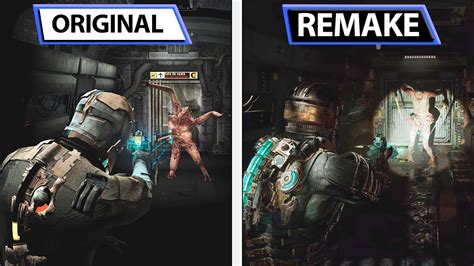 Dead Space Remake | Original vs Remake | Gameplay Trailer Graphics ...