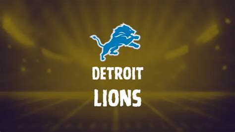 Detroit Lions Game Today: TV schedule, time, channel, How to watch