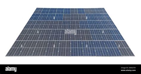 Rooftop solar panels isolated Stock Photo - Alamy