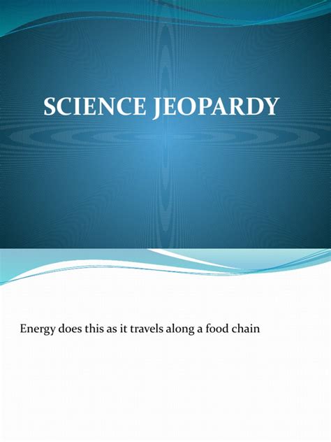 Science Jeopardy Template | PDF | Leaf | Plants