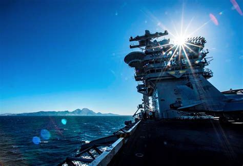 Eisenhower Carrier Strike Group Enters Mediterranean