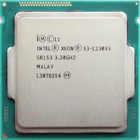 Intel Xeon E3 1230 V3 3.3GHz Quad Core LGA1150 Desktop CPU E3 1230 V3 ...