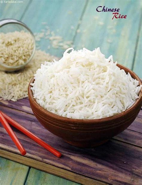 Chinese Rice, Chinese Cooked Rice recipe | Chinese Recipes | by Tarla Dalal | Tarladalal.com | #4182