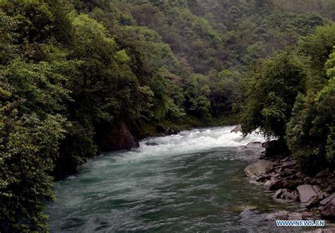 Scenery of Dulong River Gorge in Yunnan(5/8)