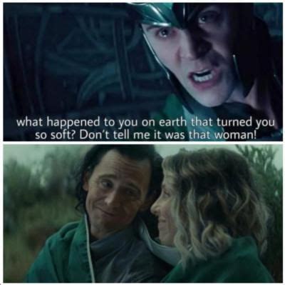 (2) sylvie and loki | Tumblr | Loki meme, Memes da marvel, Memes