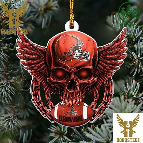 NFL Cleveland Browns Xmas 2023 Christmas Tree Decorations Ornament - Horusteez