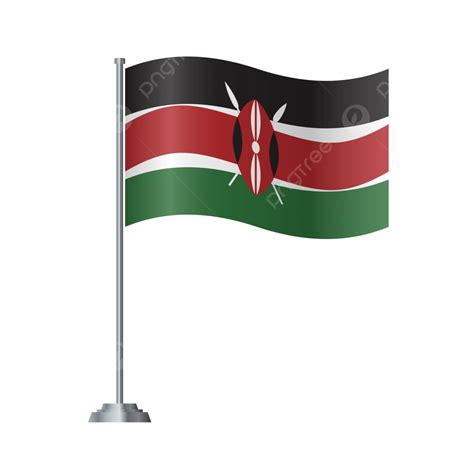 Kenya Flag, Kenya, Flag, Kenya Day PNG and Vector with Transparent Background for Free Download