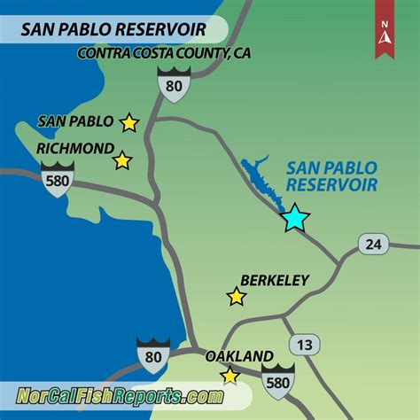 San Pablo Reservoir - El Sobrante, CA (Contra Costa County)