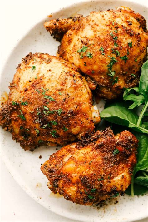 Crispy and Juicy Air Fryer Chicken Thighs | The Recipe Critic